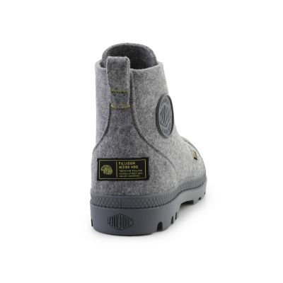 4. Palladium Pampa Hi Merino Schuhe 74377-027-M Grau