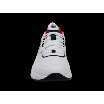 3. K-Swiss FARIO LTH WEISS/SCHWARZ/MARS ROT-M Sneaker (04778-122-M)