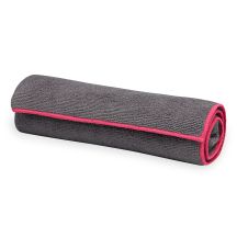 GAIAM Handtuch Frost Grey/Fuchsia Red 61813