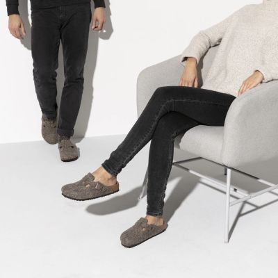 5. Birkenstock Damen-Clogs BOSTON BS 0160583 COCOA (schmale Weite)