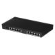7. Mikrotik RB4011iGS+RM Router: Insgesamt 11 Ethernet-Ports; Architektur: ARM 32-Bit; CPU-Kerne: 4