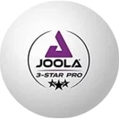 9. JOOLA PRO 3-STERNE-TISCHTENNISBÄLLE, 12 STÜCK, WEISS