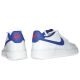 8. Nike Air Force 1 Damenschuhe, weiß/dunkelblau - CT3839-101