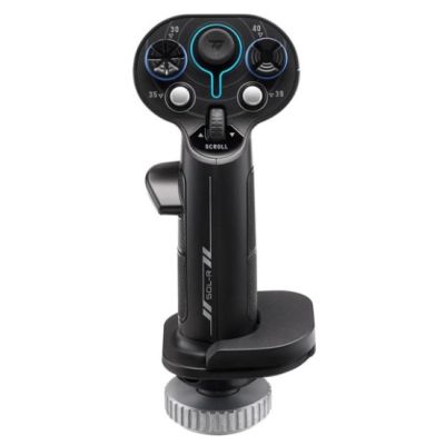 2. Thrustmaster Sol-R 3 AVA Zusatzgriff Schwarz USB-Steuerknüppel Analog/Digital PC