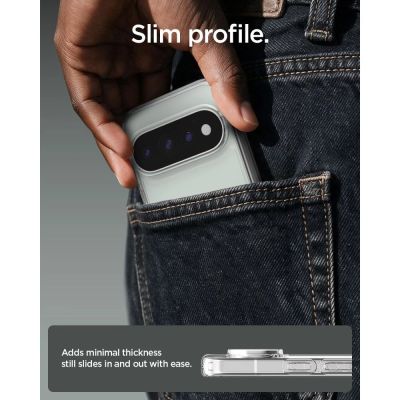8. Spigen Ultra Hybrid Hülle für Google Pixel 11 Pro – Transparent