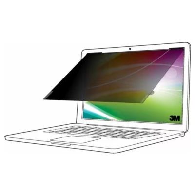 3M BPNMS003 Bildschirmfilter für 36,6 cm (14,4") Laptops, rahmenloser Sichtschutzfilter für Displays