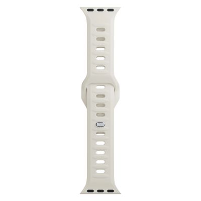 8. 3mk Silikon- Watch für Apple Watch 42/44/45/49 mm – Beige