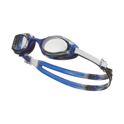 Nike Junior Schwimmbrille Weiß und Blau NESSC167-965 OS