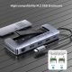 7. UNITEK ACTIVE HUB USB-C 10 Gbit/s, M.2, HDMI, PD 100 W