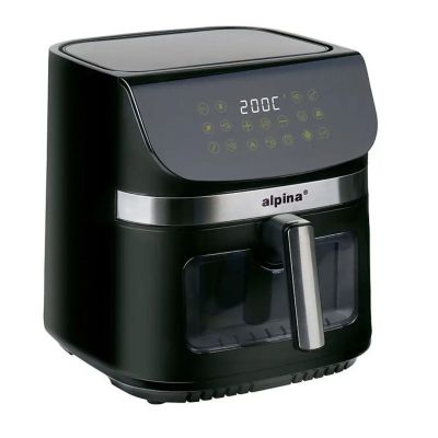 Heißluftfritteuse ALPINA 9 l 1800 W schwarz