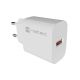 4. NATEC RIBERA 1X USB-A 18W WEISSES WANDLADEGERÄT