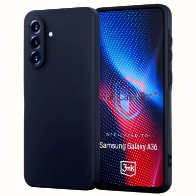 5. 3mk Matt Case Pro für Samsung Galaxy A36 – mattschwarz
