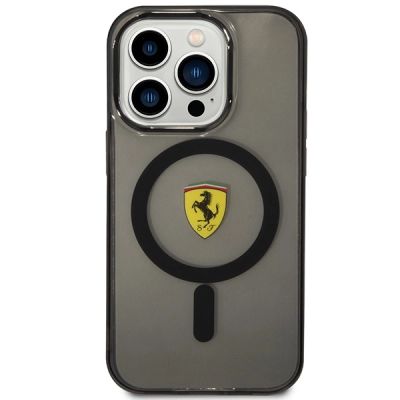3. Ferrari FEHMP14XURKK iPhone 14 Pro Max 6,7" schwarz/schwarz Hardcase Translucent Magsafe