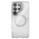 Nillkin Iceblade Prop Magnethülle mit Kameraabdeckung und Ständer, kompatibel mit MagSafe für Samsung Galaxy S26 Ultra – Transparentgrau