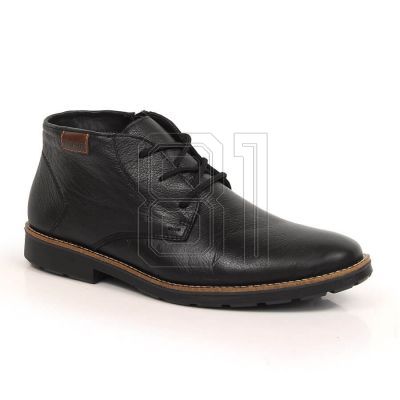 Rieker M RKR568 Schaffellgefütterte Lederstiefeletten