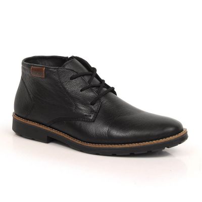 Rieker M RKR568 Schaffellgefütterte Lederstiefeletten
