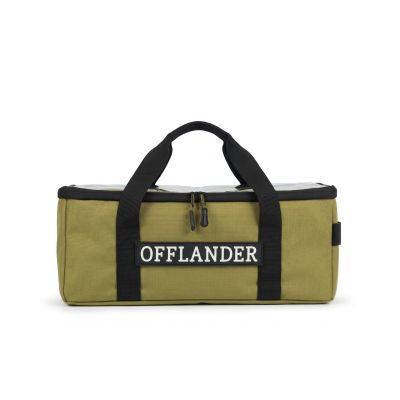 4. OFFLANDER Geschlossener Koffer mit transparentem Deckel, PVC, 14 l