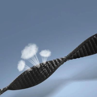 3. Tech-Protect Nylonarmband für Xiaomi Smart Band 8 / 8 NFC – Schwarz