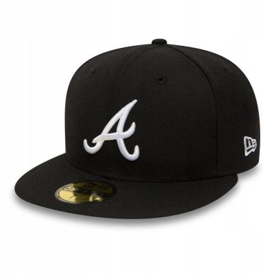 New Era 59FIFTY MLB Atlanta Braves Fullcap Schwarz – 10047487