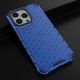 14. Honeycomb Handyhülle Schutzhülle mit TPU Rahmen für iPhone 13 Pro blau