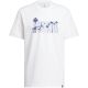 2. adidas Herren-T-Shirt Summer Sunset Graphic, weiß, JZ7544
