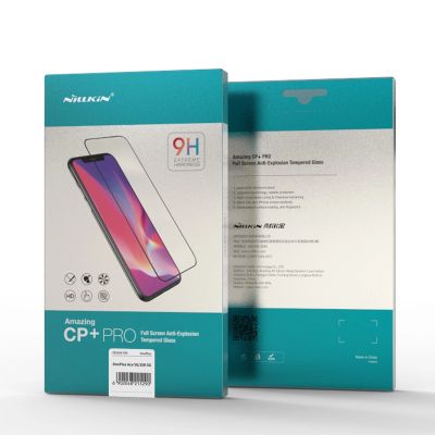 5. Nillkin CP+PRO ultradünnes gehärtetes Glas für den gesamten Bildschirm mit einem 0,2-mm-Rahmen 9H OnePlus Ace schwarz