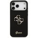 3. Guess Silicone Big 4G Script Case für iPhone 17 Pro Max - Schwarz