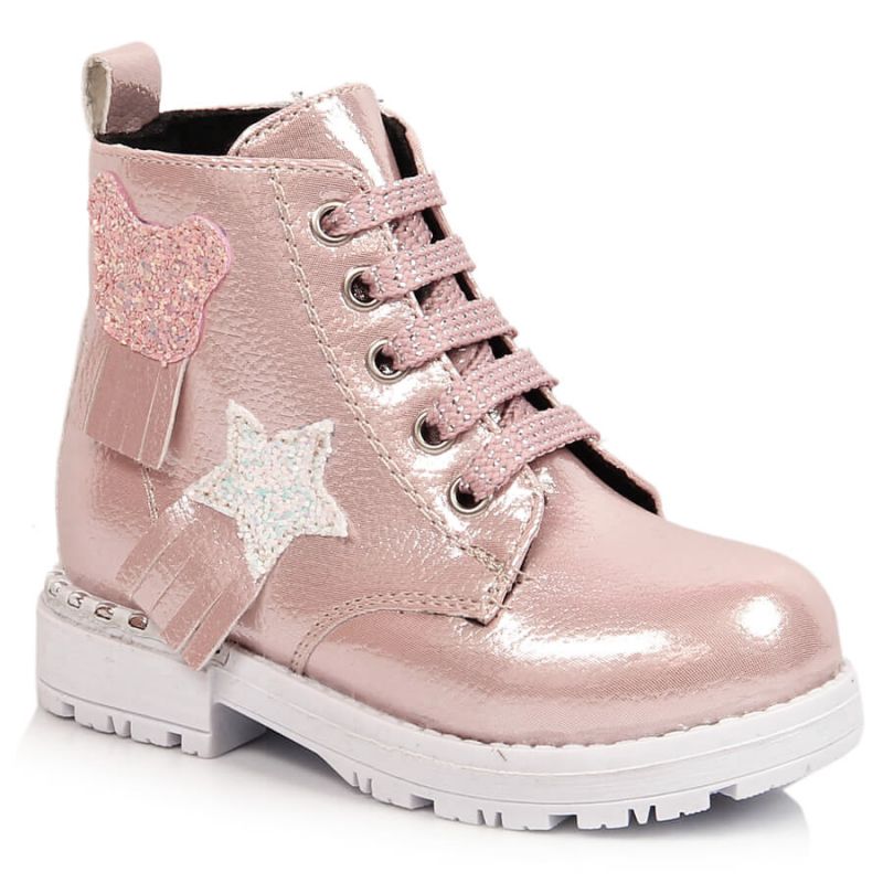 Glänzende isolierte Stiefeletten Potocki W WOL121B