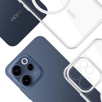 7. 3mk Armor Magcase für Oppo Reno 15 F 5G / Reno 15 FS 5G (CPH2801) - Transparent