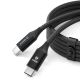 Orico CDX 100W 5A Power Delivery USB-C - USB-C 1m Kabel - Schwarz