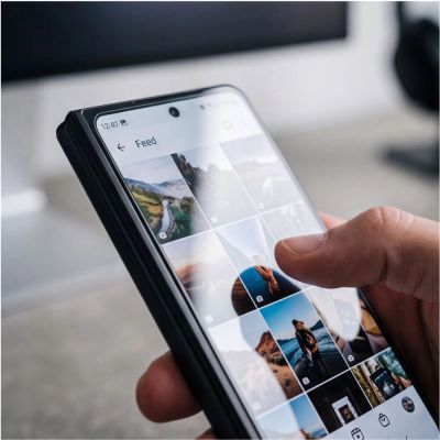 4. Schutzset: 2x Tech-Protect Glass Fit+ Panzerglas + 2x Tech-Protect Hydro Flex+ 4-in-1 Hydrogelfolie für Samsung Galaxy Z Fold 8 Ultra