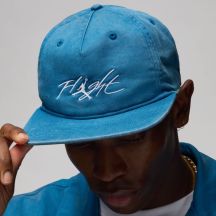Air Jordan Flight Pro Unstructured Industrial Blue Snapback Cap - FV5300-457