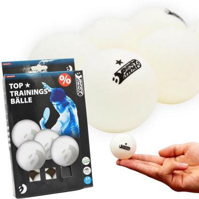 24. BEST SPORTING TRAININGS-TISCHTENNISBÄLLE 24 STÜCK WEISS