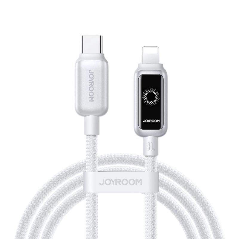 Joyroom S-A55 StarFlight 30W USB-C - Lightning Kabel 1,2 m - weiß