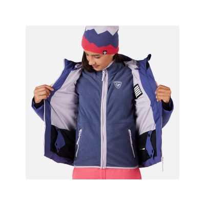 5. ROSSIGNOL Mädchen Staci Jacke Blaue Kinder-Skijacke