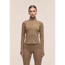 CASALL Damen-Zip-Jacke mit weichem Griff, grün