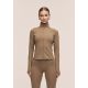 CASALL Damen-Zip-Jacke mit weichem Griff, grün