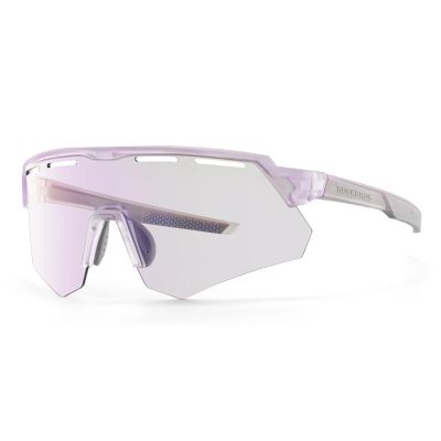 Rockbros Polarisierte Fahrradbrille mit UV-Schutz und Korrektureinsatz - Lila