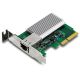 7. Trendnet TEG-10GECTX Netzwerkkarte, intern, kabelgebunden, PCI Express, Ethernet, 10000 Mbit/s, Grün, Grau