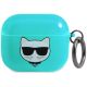 Karl Lagerfeld Choupette Case für AirPods 3 – Blau