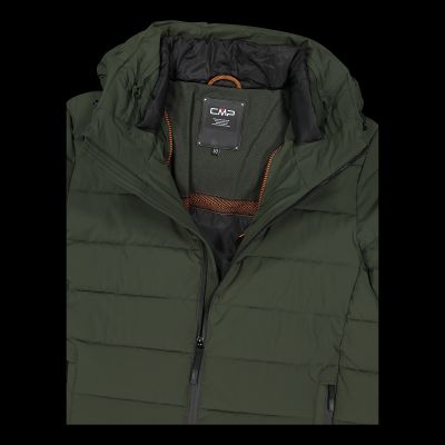 10. CMP Herren Wintersportjacke mit Kapuze, isoliert, grün (34K0167/F905)