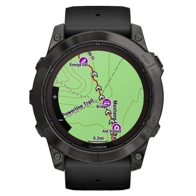 7. Garmin fenix 7X Pro 3,56 cm (1,4") MIP 51 mm Digital 280 x 280 px Touchscreen Schwarz Wi-Fi GPS