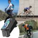 7. Rockbros 029-1BK Fahrradtasche für Rahmen mit Telefonabdeckung – Schwarz