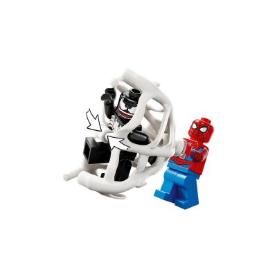 6. LEGO MARVEL SUPER HEROES 76309 Spider-Man vs. Venoms Muscle-Car