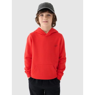Jungen-Sweatshirt mit Kapuze, offen, 4F Junior 4FJWMM00TSWSM1292-70S
