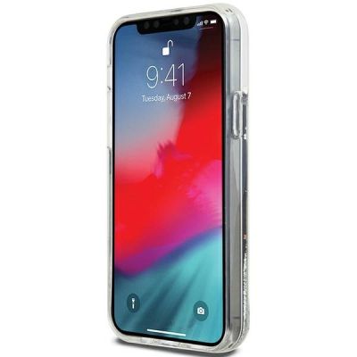 5. DKNY Liquid Glitter Big Logo iPhone 12 Pro/12 Hülle - Schwarz