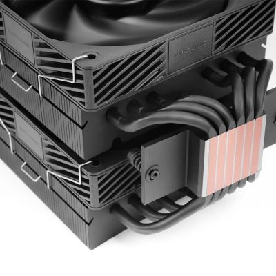 3. TACENS MARS MCPU-X26PRO 2x120 PWM 350W TDP BK - CPU-Kühlung