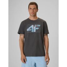 Herren-T-Shirt mit Aufdruck, regulär, Größe 4F 4FRSS26TTSHM4295-22S