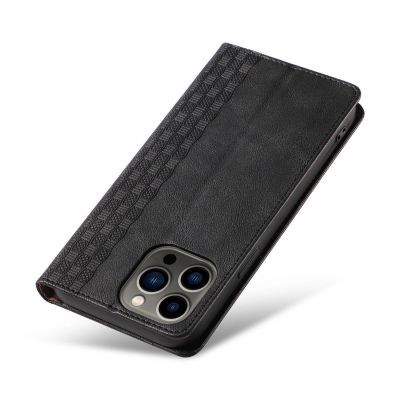 11. Magnet Strap Case für Samsung Galaxy S23 Flip Wallet Mini Lanyard Stand Schwarz