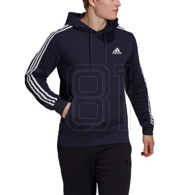 6. adidas Essentials Fleece 3-Streifen Hoodie M GK9073